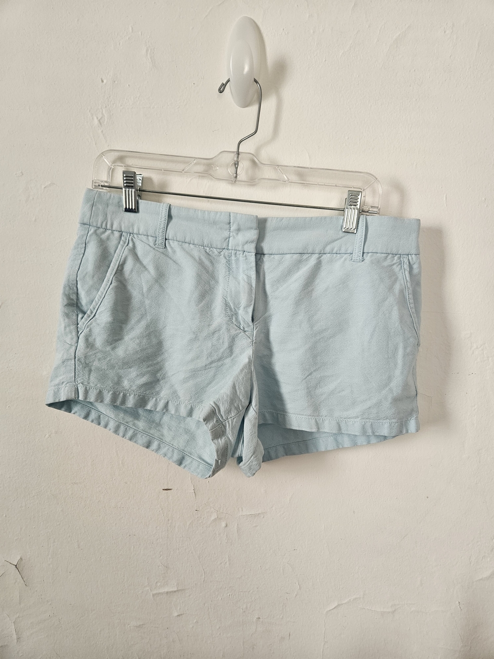 J. Crew Light Blue Cotton Shorts 6